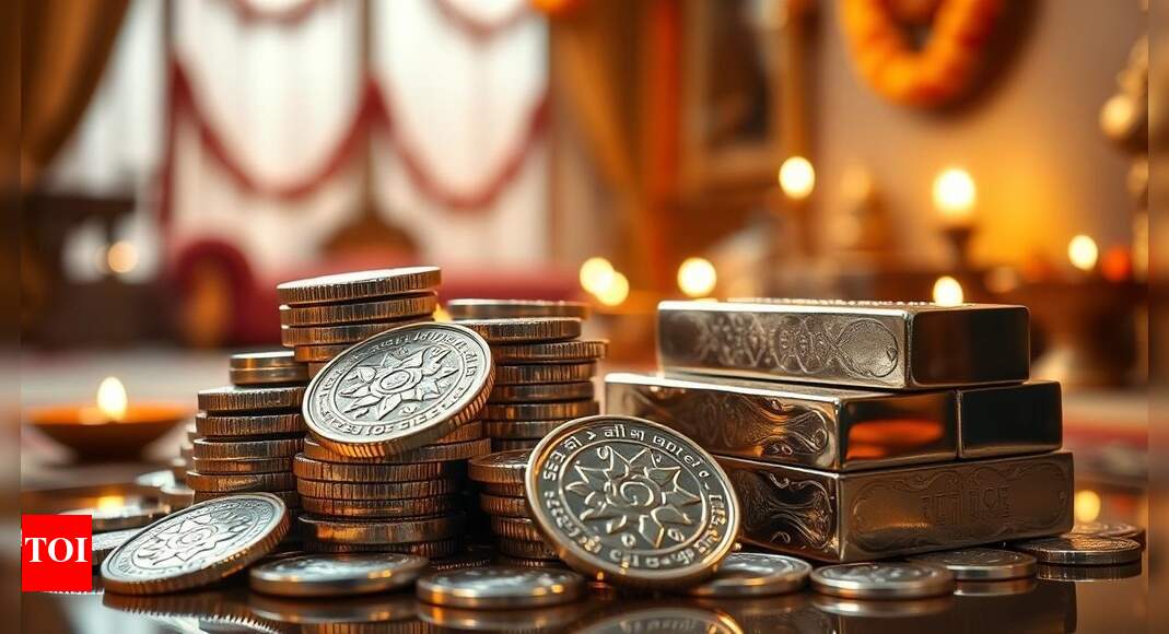 Dhanteras 2025: Silver shines brighter than gold; coin sales soar up to 40%