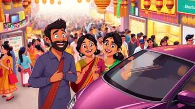 

<h2>Dhanteras</h2>
<p> turns record-breaking!</p>
<p>Cars, electronics and jewellery see unprecedented demand; GST cuts, festive spirit fuel buys” title=”AI image” decoding=”async” fetchpriority=”high”/></p></div>
</div>
</div>
</section>
</div></div>
</div>
<p>Dhanteras 2025 is turning into a record-breaking festival for Indian retailers, with strong demand across automobiles, electronics, and jewellery.<span class=