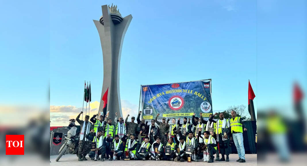 4-day bike rally to honour 1962 war heroes culminates