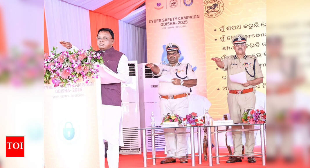 CM Majhi launches cyber awareness drive