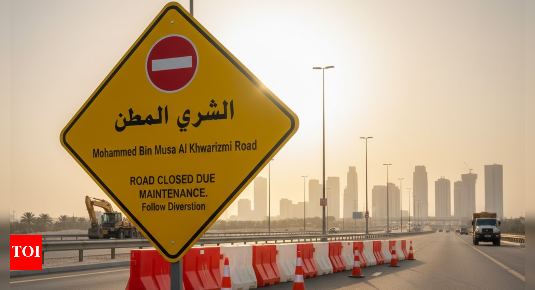 Sharjah: Mohammed Bin Musa Al Khwarizmi road remains closed until October 19