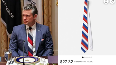  'Maybe he was wearing...'