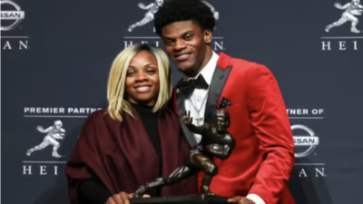 Why NFL superstar Lamar Jackson hasn’t tied the knot — inside his life with longtime girlfriend Jaime Taylor and their daughter Milan