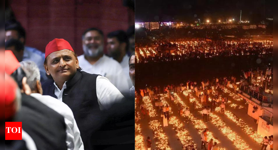 'Why spend money on diyas': SP chief Akhilesh Yadav questions Deepotsav spending; BJP hits back ahead of Ayodhya celebrations