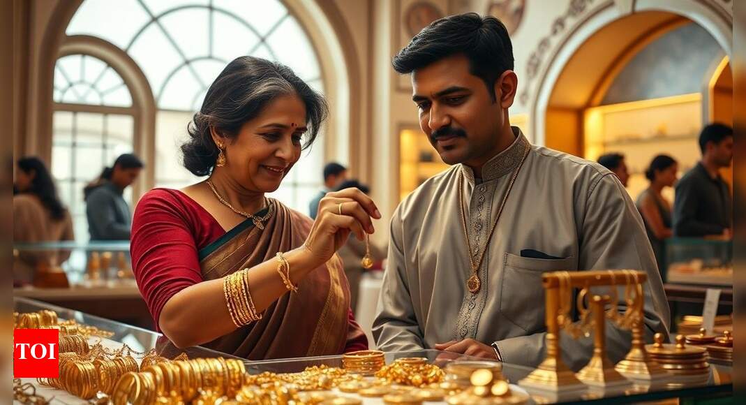 Dhanteras shopping: High price tags didn’t dim gold’s shine – Here’s what drew in consumers – The Times of India Dhanteras shopping: High price tags didn’t dim gold’s shine – Here’s what drew in consumers – The Times of India