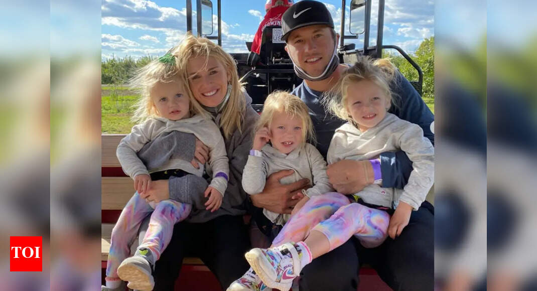 Rams QB Matthew Stafford’s wife Kelly Stafford captures the unexpected joys and surprises of a London trip with her daughters