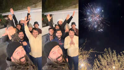Sunny Deol celebrates 68th birthday with fireworks and songs; Preity Zinta, Bobby Deol and others send warm wishes