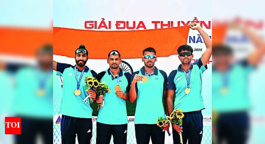 Indian rowers strike it rich in Asian meet