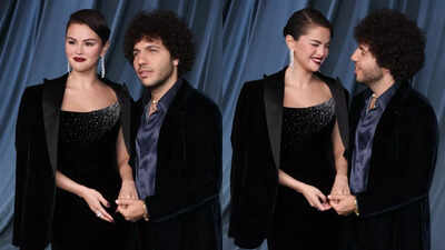 Selena Gomez, Benny Blanco make newlywed debut: Couple stuns at 2025 Academy Museum Gala