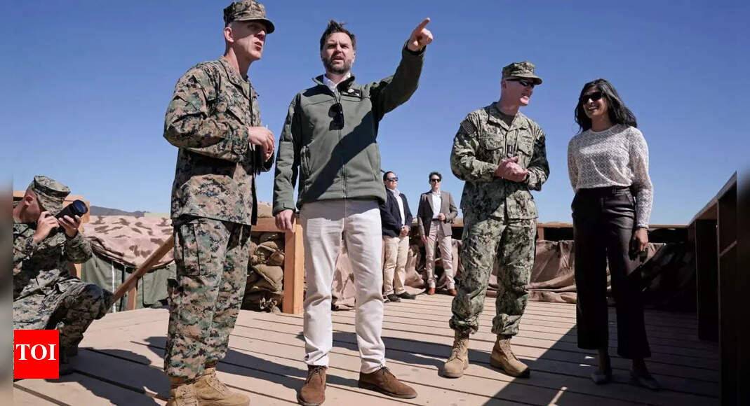 Inside JD Vance’s Marine past: From an Iraq recruit to flexing military power in California