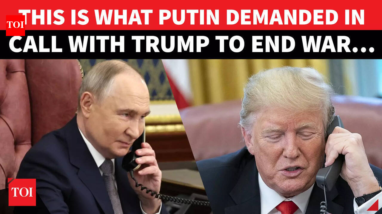 Putin Tells Trump Russia Wants Donetsk In Exchange For End To War ...