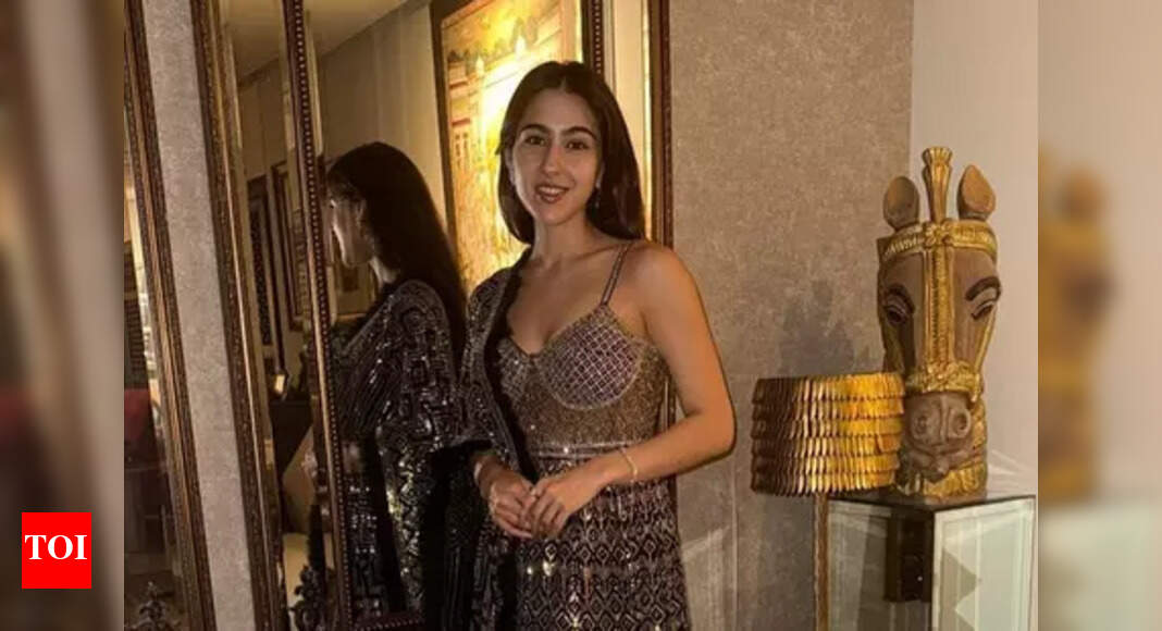 Sara Ali Khan shines in Diwali glam: 'Dress like a dolly'