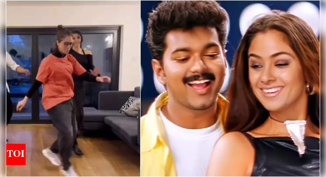 Simran brings back 'Aal thotta boopathy': Dance goes viral in London; Fans say 'You are GOAT'