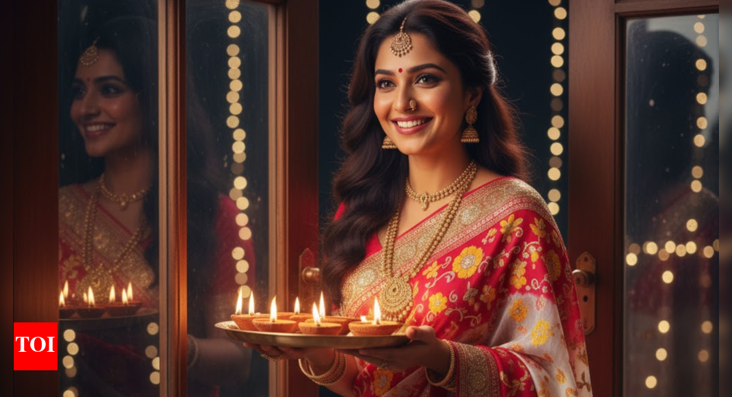 Diwali 2025: How to create Bollywood-style AI-powered saree looks to shine this festive season