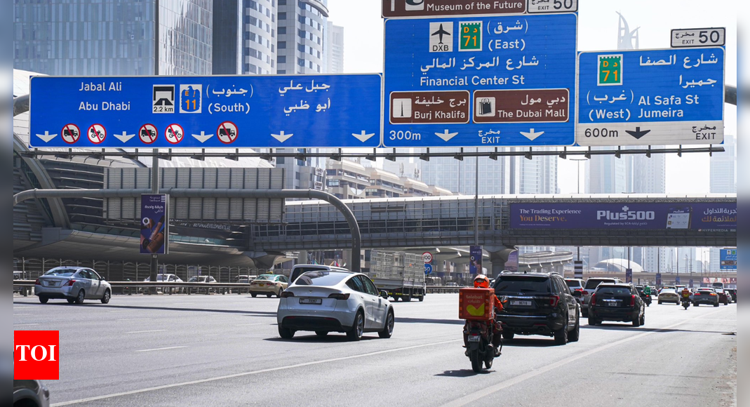 Dubai bans delivery riders from fast lanes starting November 1 amid spike in accidents and violations