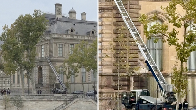  Thieves break into France's Louvre Museum, steal 'priceless' Napoleon's jewels and scoot away - what we know so far