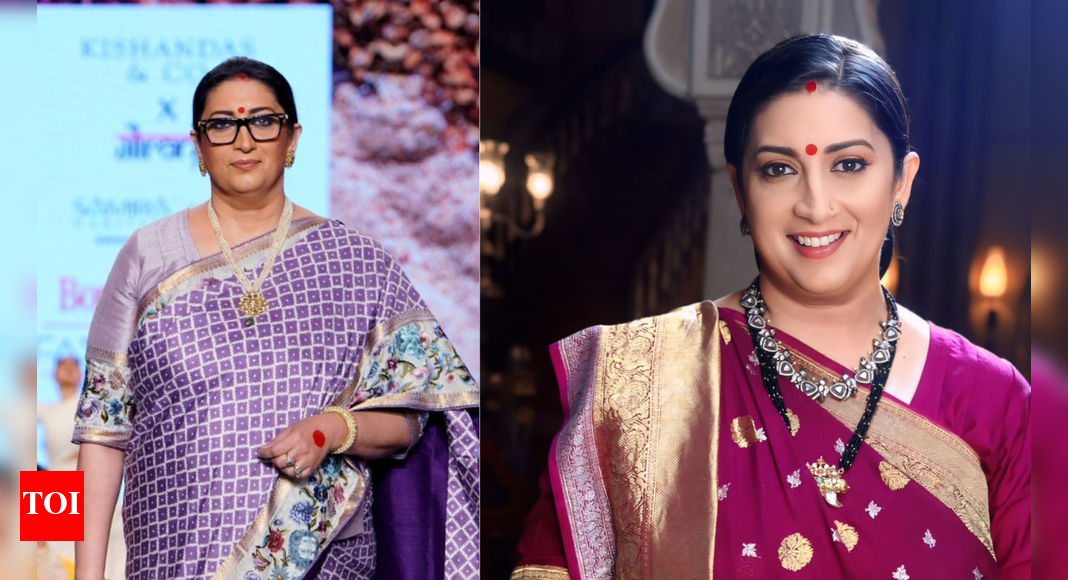 Smriti Irani: Important for me to talk about body image issues
