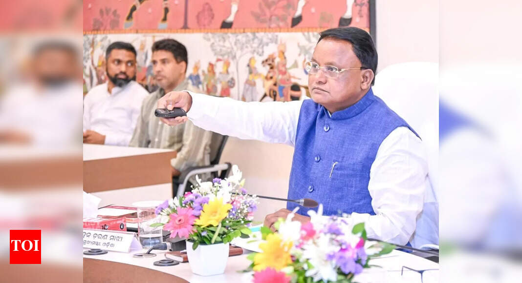 CM Mohan Charan Majhi lays foundation for 471 new gram panchayat offices and disburses housing aid