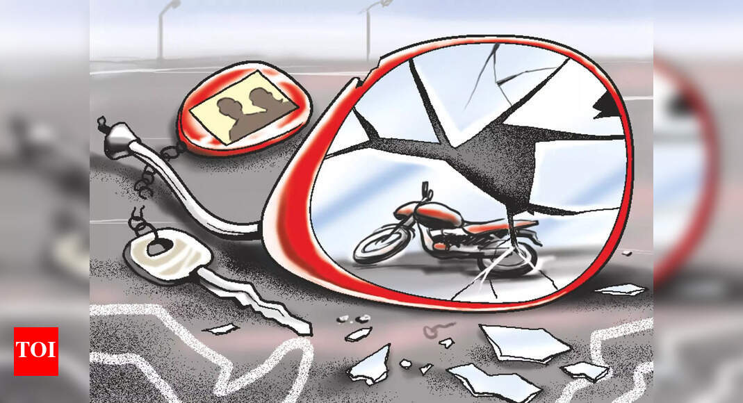 2 young bikers die in head-on collision with pick up van in Siwan