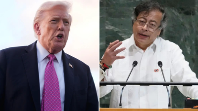  Donald Trump lashes out at Columbia's president Gustavo Petro; halts US aid to the country