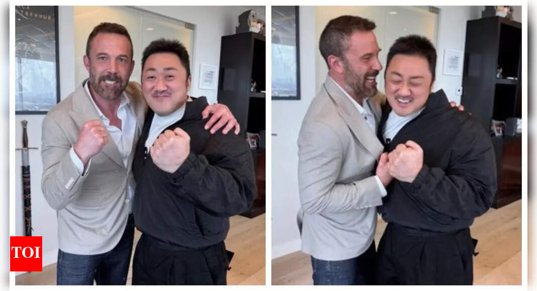 Ma Dong-seok and Ben Affleck teaming up for Hollywood film? Actors' photos spark fan frenzy