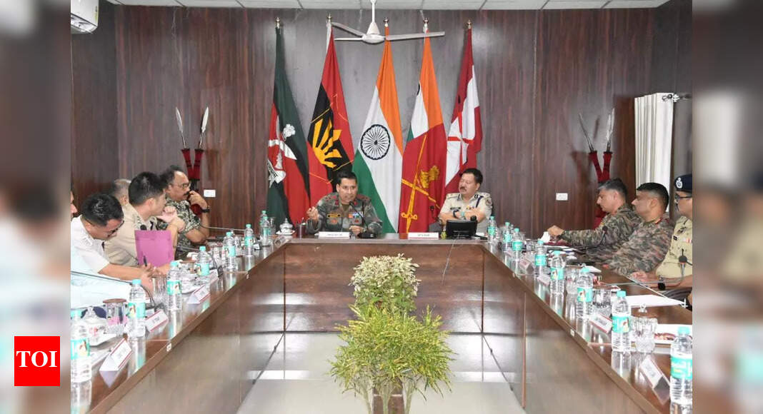 Security forces meet in Assam to strengthen joint coordination