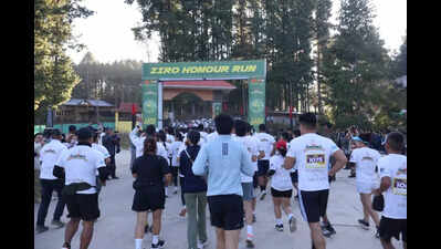 Ziro Honour Run symbolises unity, endurance & patriotic spirit: Parnaik