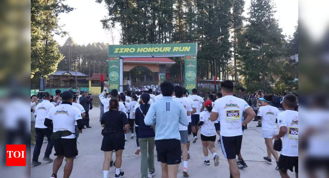 Ziro Honour Run symbolises unity, endurance & patriotic spirit: Parnaik