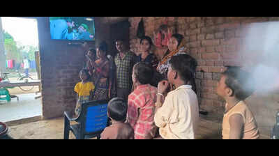 Koderma village lit up with electricity for first time after Independence ahead of Diwali