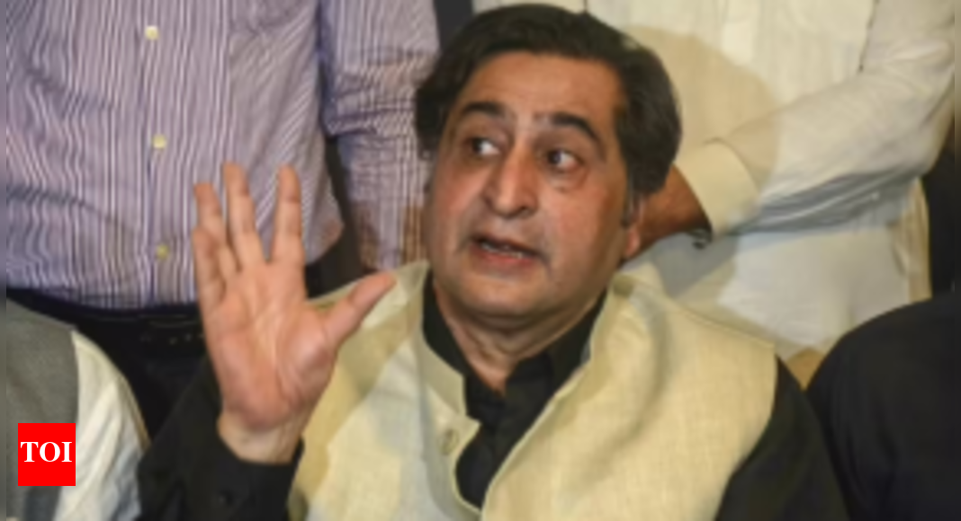 Sajad Lone echoes Owaisi’s criticism of Omar’s ‘inability’ to repeal PSA Sajad Lone echoes Owaisi’s criticism of Omar’s ‘inability’ to repeal PSA