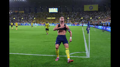 Cristiano Ronaldo missed a penalty against Al Fateh but scored a terrific goal later in the club’s 5-1 win in the Saudi Pro League on Saturday Goa wait for word on Ronaldo, Al Nassr set to arrive tonight