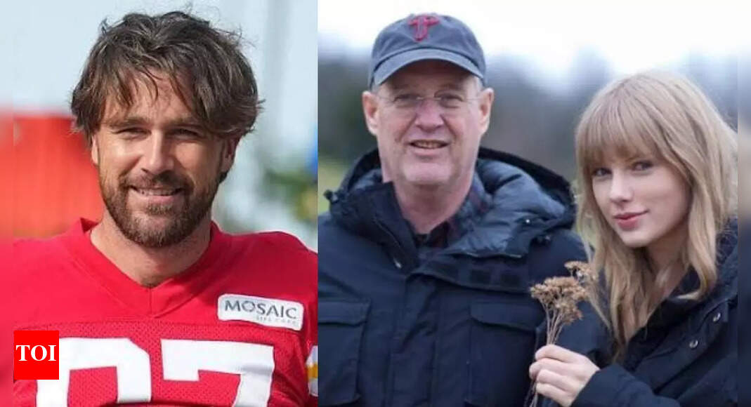 Taylor Swift steps out with dad Scott to watch fiancé Travis Kelce’s unexpected dominance at Chiefs game