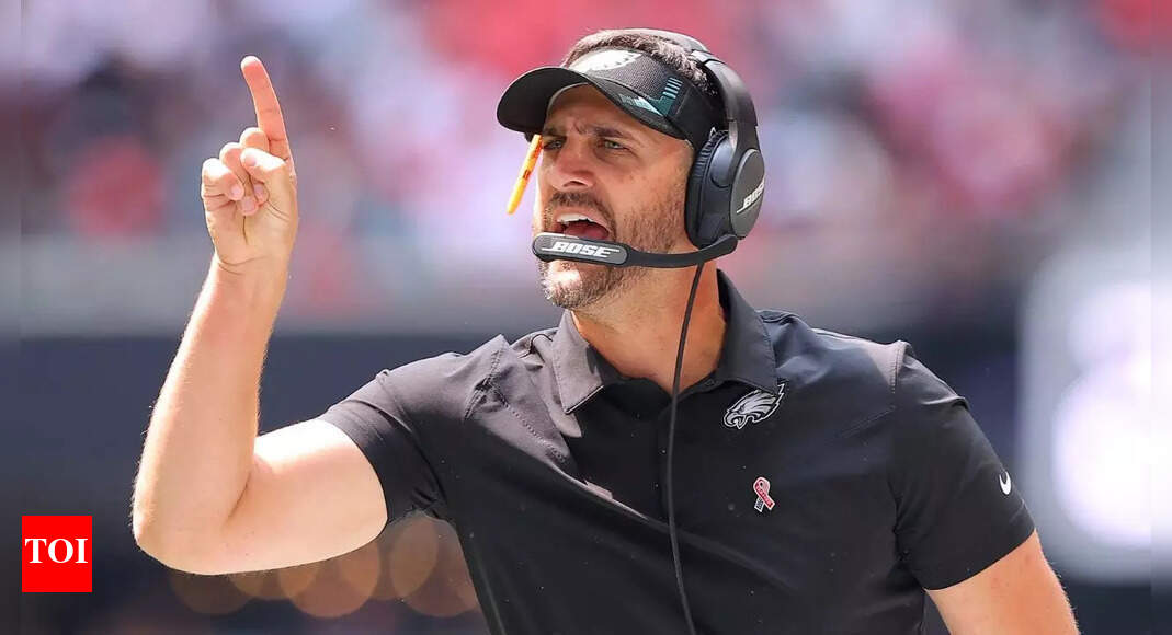Nick Sirianni caught on camera screaming expletives after Eagles’ dramatic win over Vikings