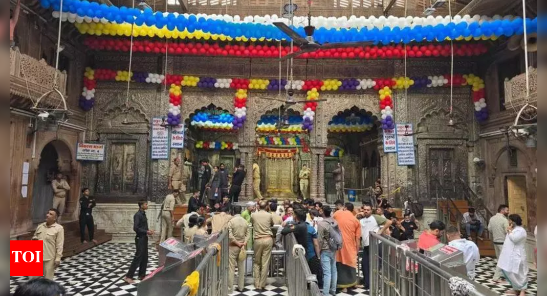Banke Bihari toshkhana survey: Gold, silver bars, gemstones found; treasure rooms locked since 1971