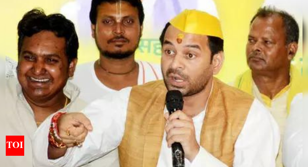 Bihar polls: Janshakti Janta Dal chief Tej Pratap booked for model code of conduct (MCC) violation