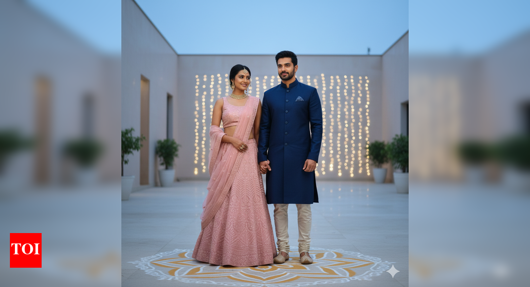 Gemini Nano Banana trend: 5 AI prompts to create stunning Diwali couple portraits