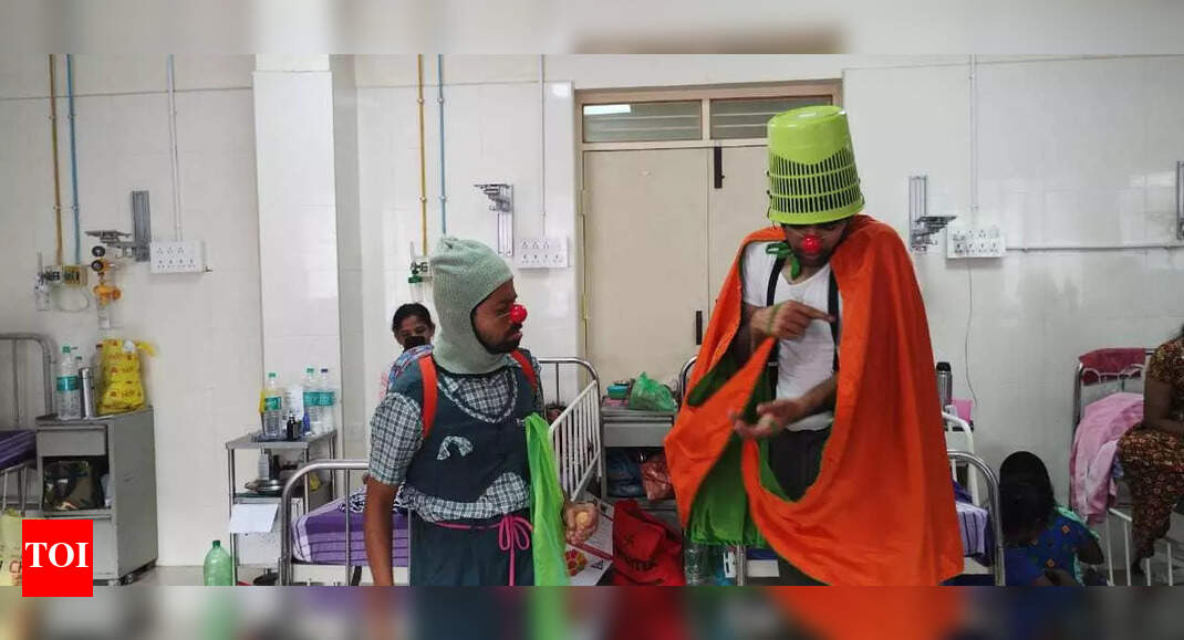 Bengaluru’s Doctor Parrots bring laughter to hospitals: Healthcare clowns use goofy antics to ease stress for patients and families
