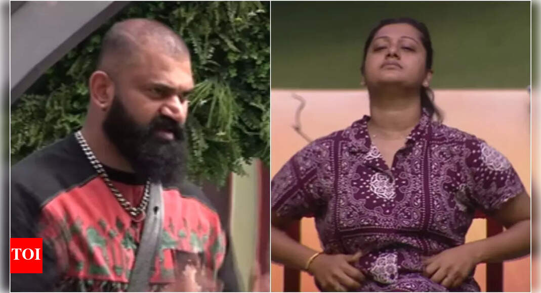 Bigg Boss Kannada Season 12: Wild card entrant Mutant Raghu locks horns with Ashwini Gowda in a fiery showdown