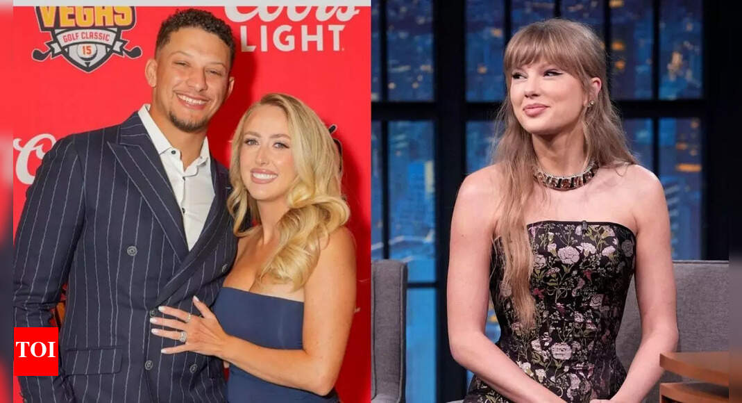 Brittany Mahomes’ reaction to Patrick Mahomes’ Taylor Swift tribute steals spotlight after Chiefs’ win against the Raiders