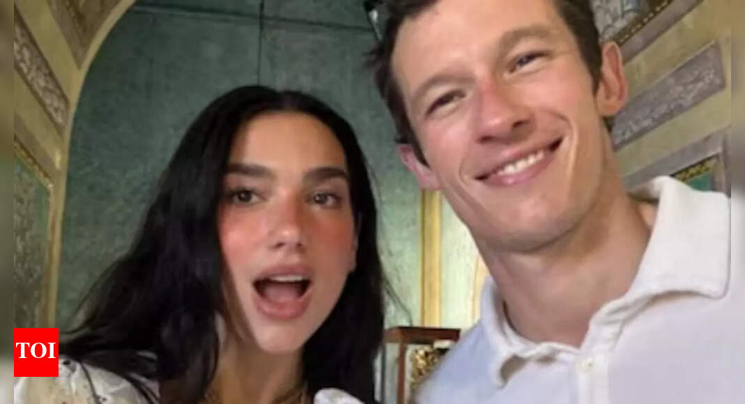 ‘We we were reading the same book': Callum Turner recalls how he and fiancée Dua Lipa FIRST met
