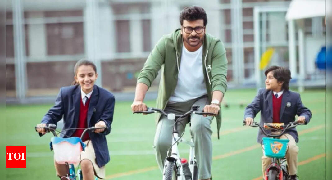 Chiranjeevi unveils new poster for 'Mana Shankara Vara Prasad Garu'