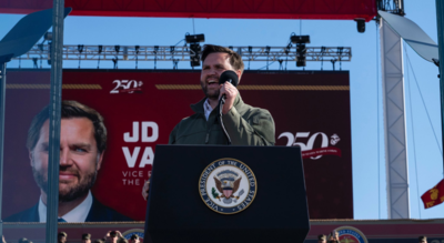 Artillery blast over closed I-5 at marine corps anniversary damages vehicles, sparks backlash amid JD Vance’s visit