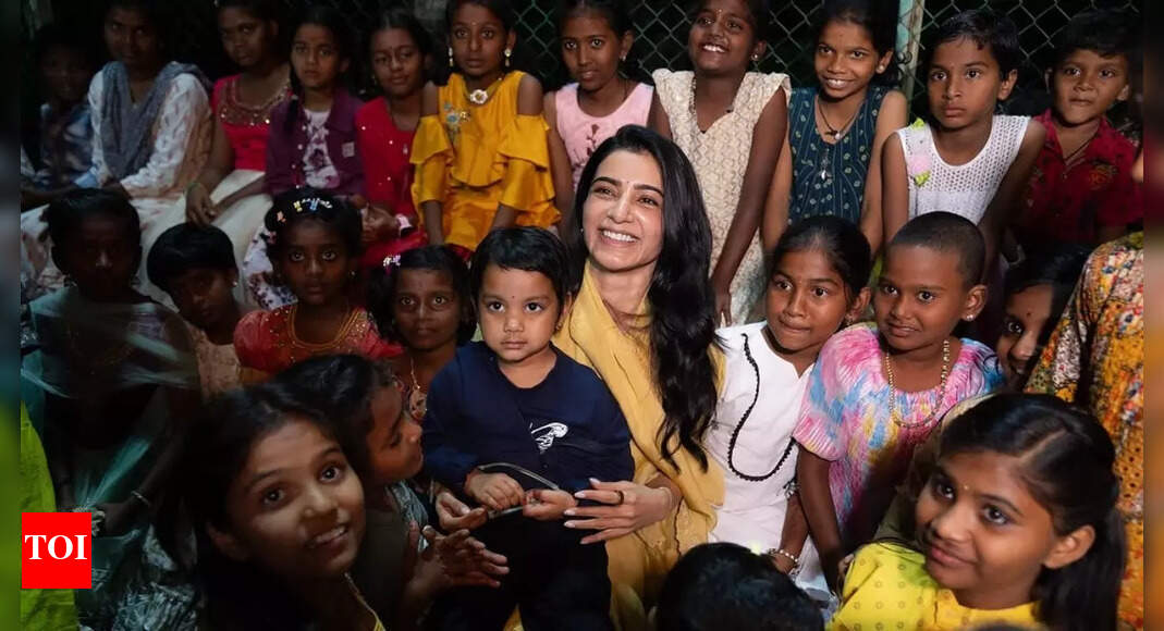 'This year's gratitude activity was extra special': Samantha Ruth Prabhu celebrates Diwali with children from NGOs