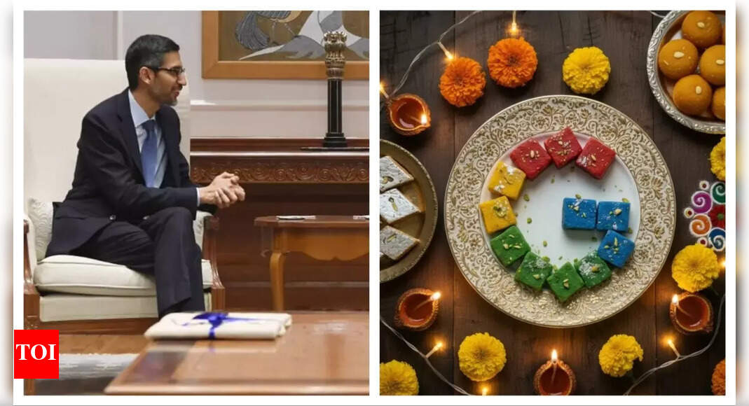 Google CEO Sundar Pichai shares Diwali wishes with photo of ‘Barfi plate’; says: This is the only way we serve Barfi in my house