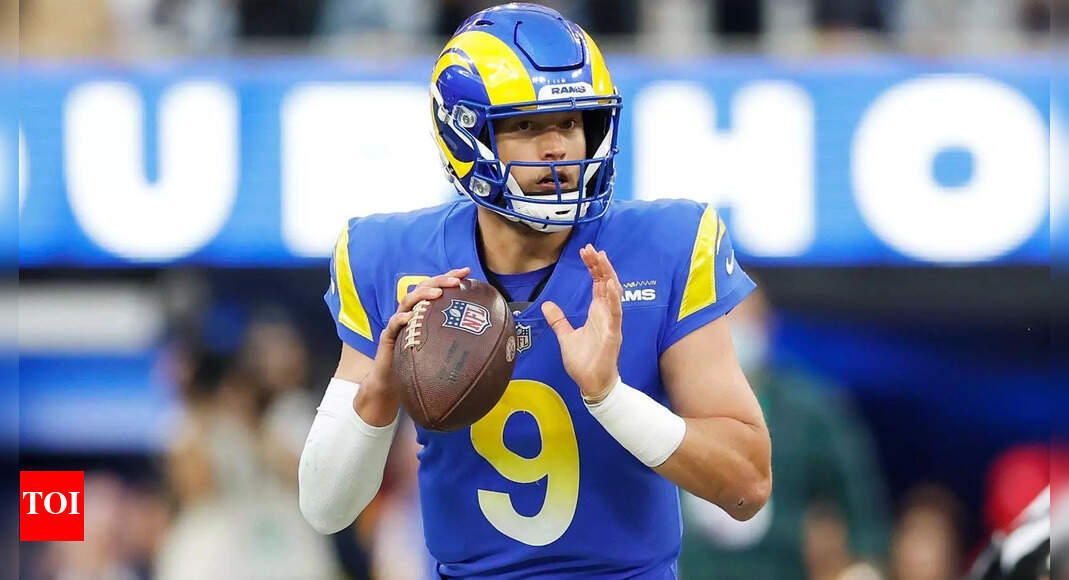 Rams QB Matthew Stafford shares a priceless on-field moment with his four daughters that fans can’t stop talking about