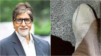 'Socks over iPhone': Amitabh Bachchan's 5 am post leaves netizens confused