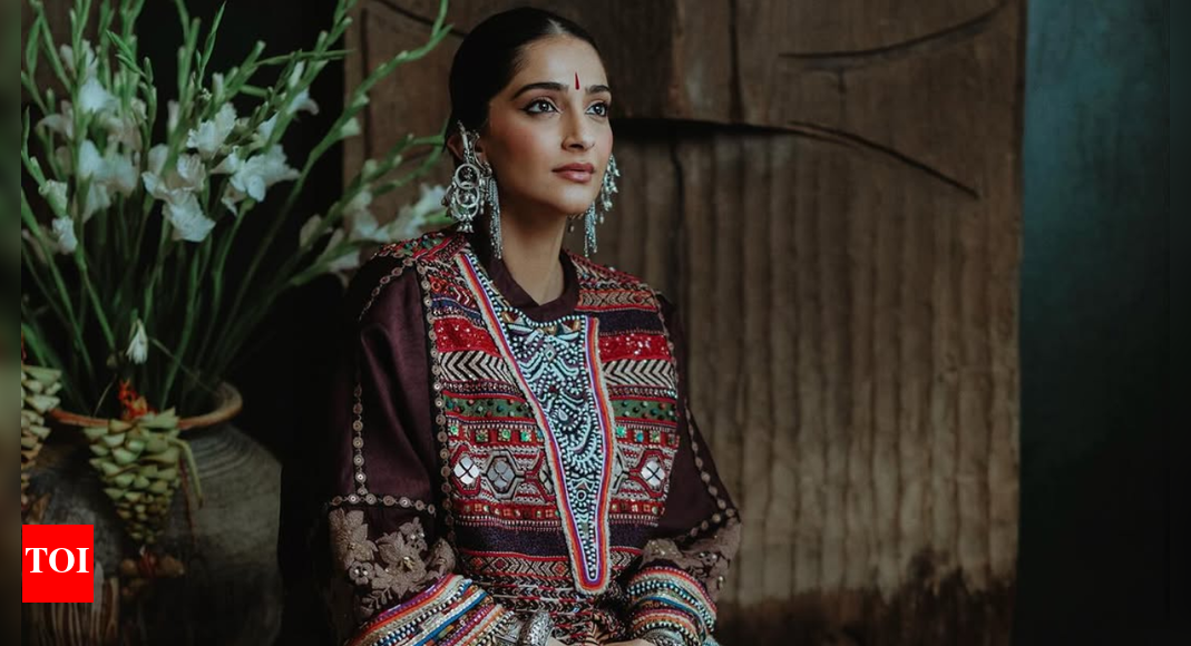 Trust Sonam Kapoor to make boho look royal with a desi twist this Diwali