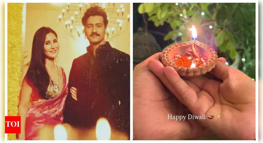 'Happy Diwali': Parents-to-be Katrina Kaif and Vicky Kaushal wish fans with an adorable post