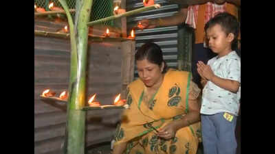 Diwali turns subdued, tributes pour in for Zubeen