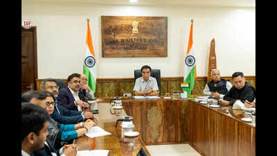Mizoram CM meets representatives of IPE Global to develop first planned city in state